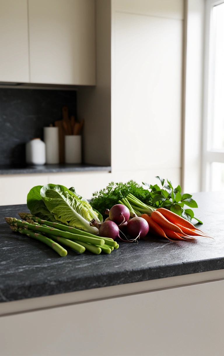 Frische Zutaten für gesunde Ernährung